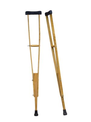 Muletas de Madera
